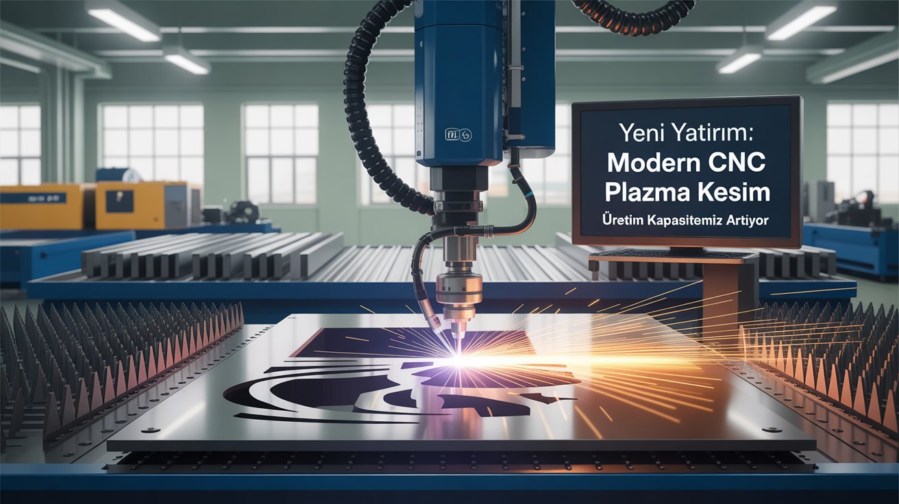 Yeni Yatırım: Modern CNC Plazma Kesim